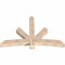 Ekena Millwork Alberta Smooth Timber Gable Bracket, Douglas Fir, 72"W x 48"H x 5 1/2"D x 5 1/2"F, 16/12 Pitch GBW072X48X0606ALB00SDF - alternate 5